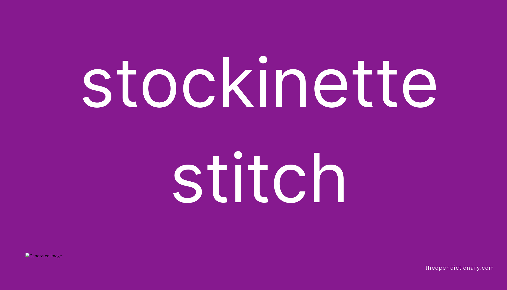 stitch Meaning of stitch Definition of